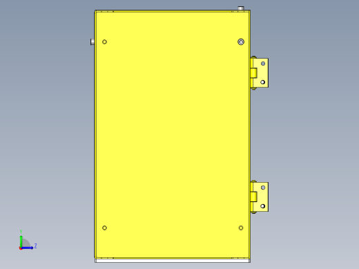 带自动LED照明的遮光保管箱左视缩略图