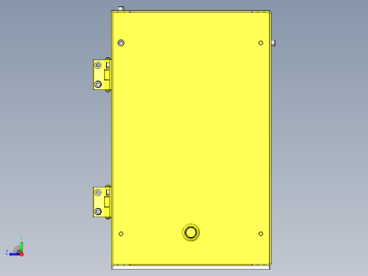 带自动LED照明的遮光保管箱右视缩略图