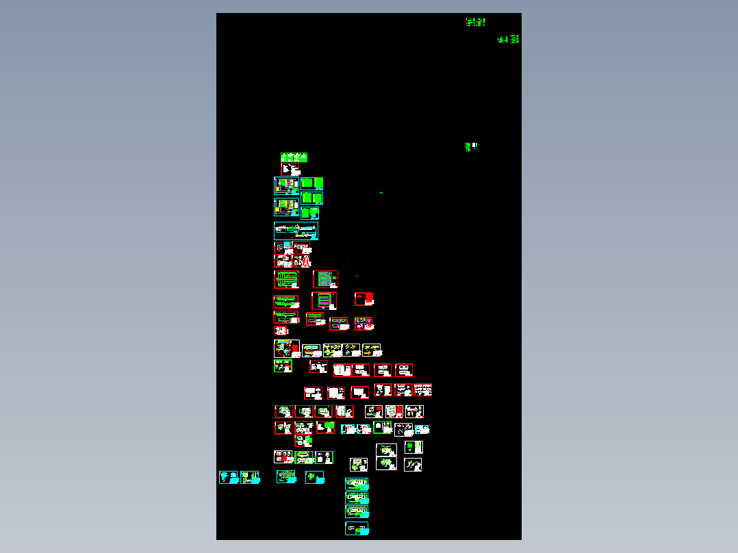 A2O工艺污水处理厂全套图纸