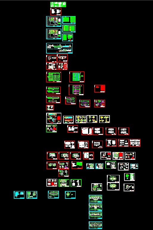 A2O工艺污水处理厂全套图纸缩略图