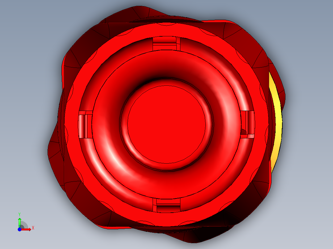 白板笔 （红色）前视图