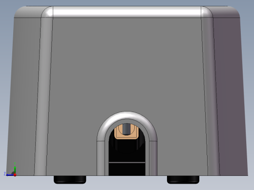 solidworks 电源插头装配图右视缩略图