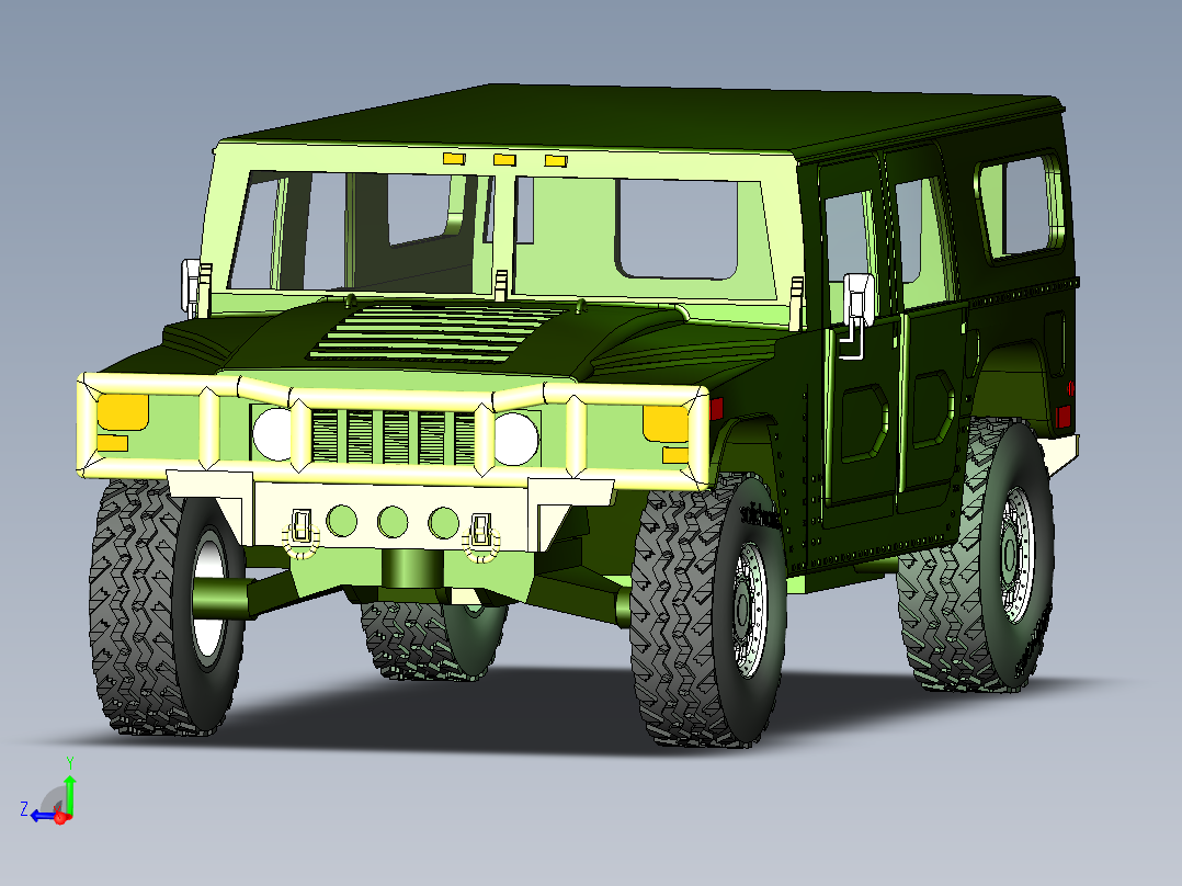 王金鹏-悍马车模