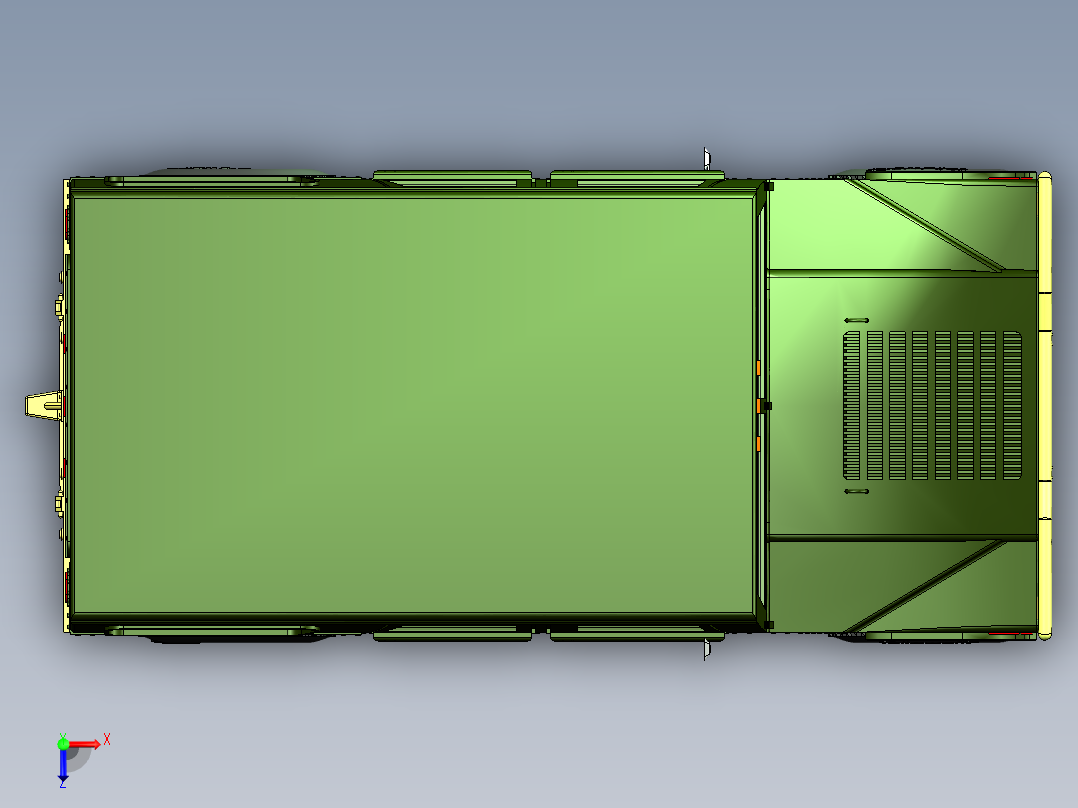 王金鹏-悍马车模俯视图