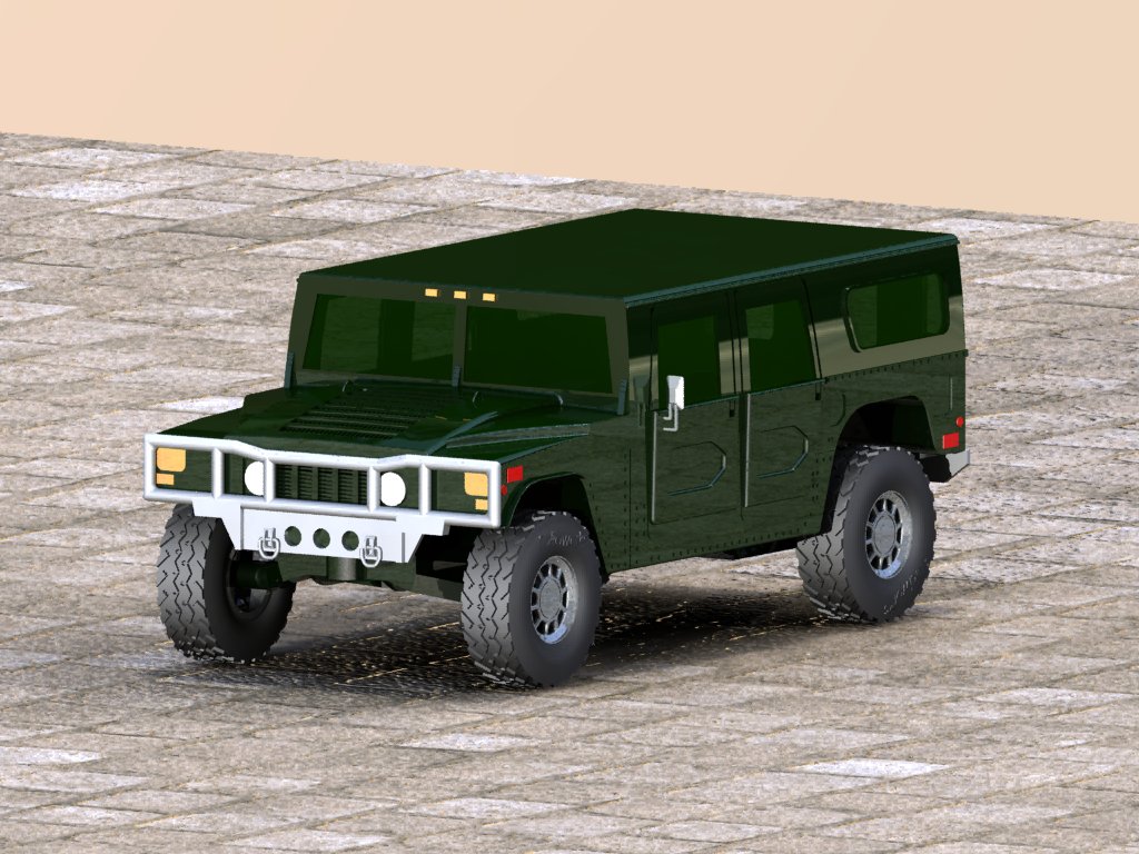 王金鹏-悍马车模