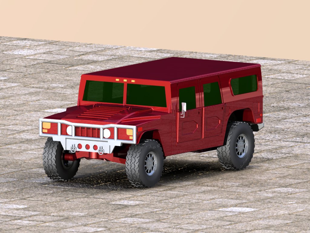 王金鹏-悍马车模