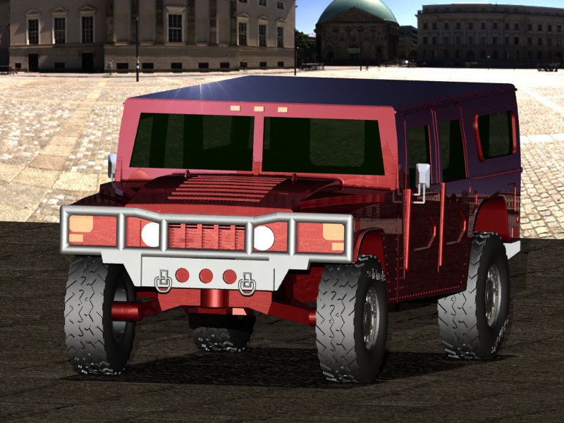 王金鹏-悍马车模