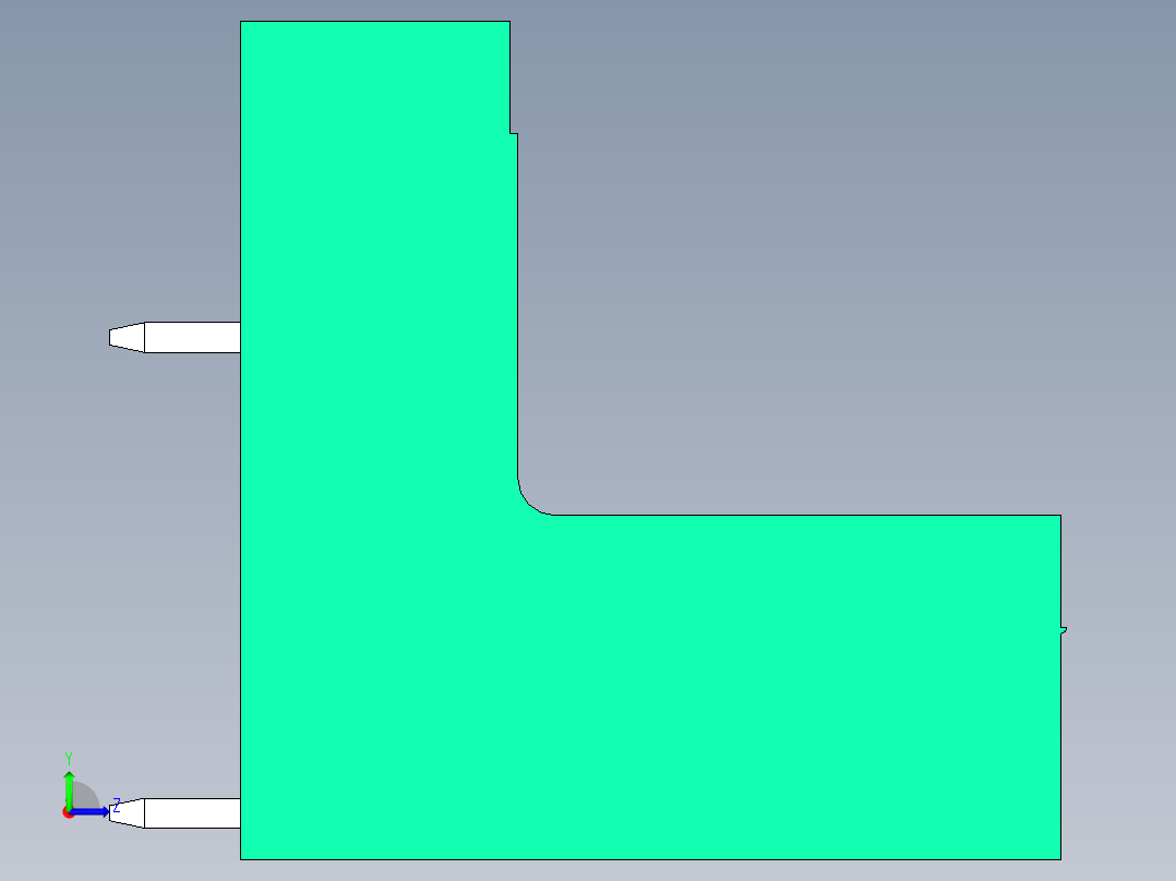 DEGSON 15EDG 系列 3.81mm 插拔式接线端子-15EDGRT-3.81-44P-14-00AH左视图