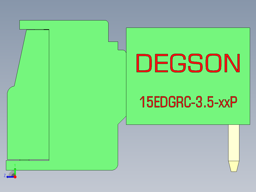 15EDG-3.5-6P(H-Vwt)右视图