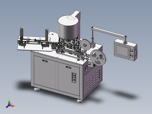 编带机电感编带测试NG分选一体机3D模型
