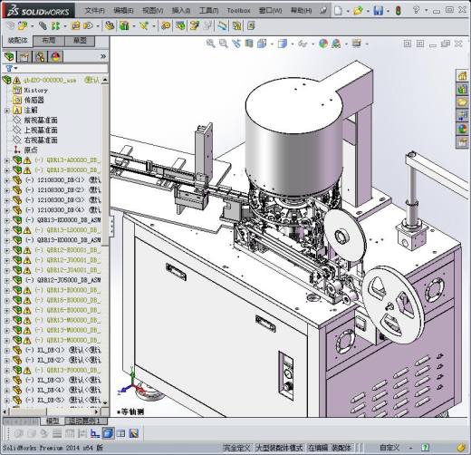 编带机电感编带测试NG分选一体机3D模型缩略图