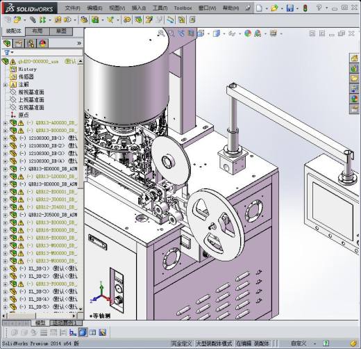 编带机电感编带测试NG分选一体机3D模型缩略图