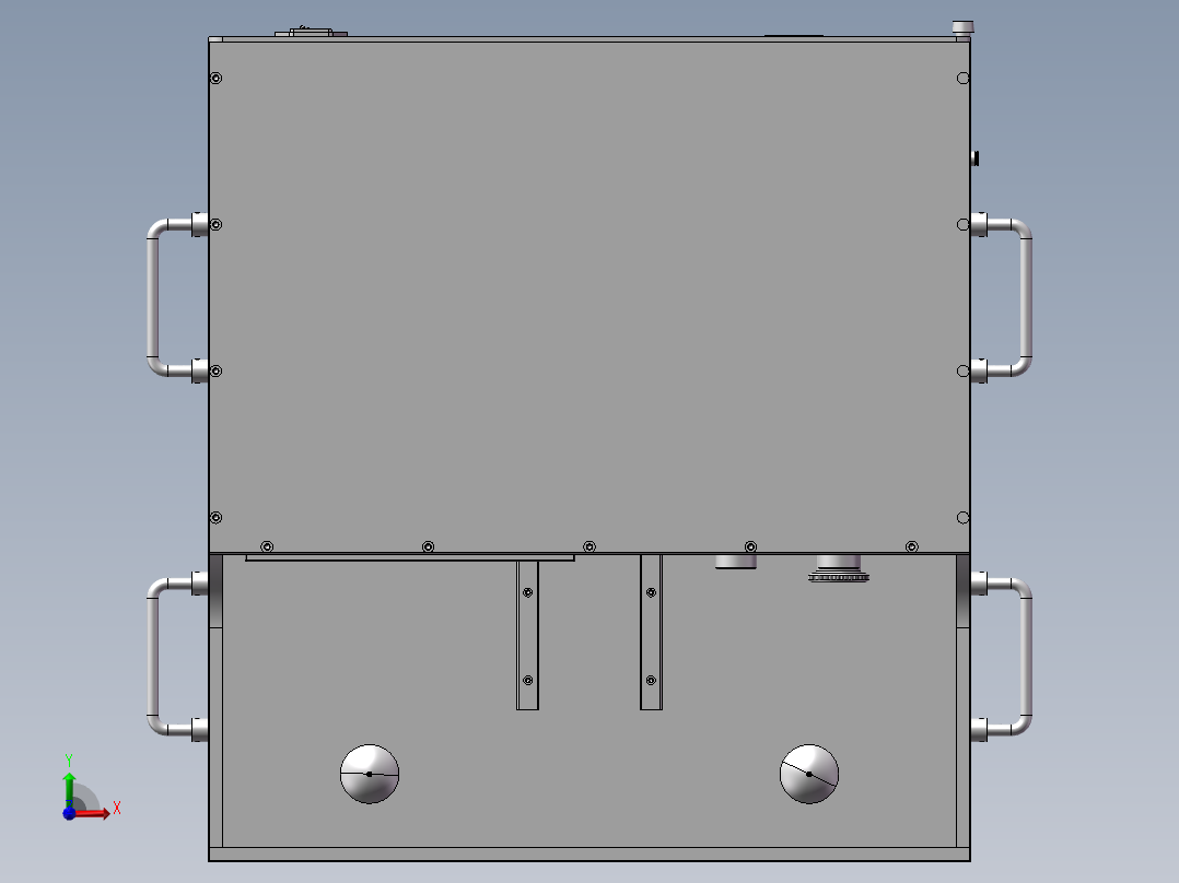 系列急停按钮行程及压力测试设备前视图