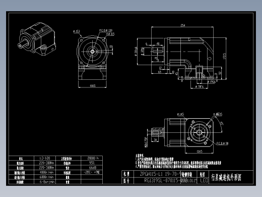 斜齿ZPGH115-L1 19-70-90-M6.DXF