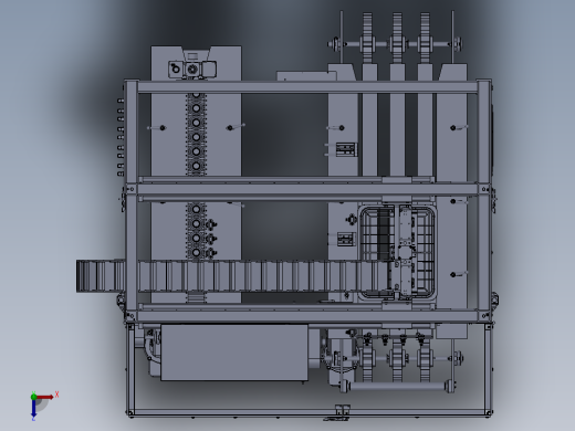 啤酒自动装箱俯视缩略图