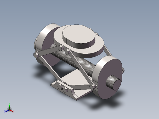 剪式千斤顶正等轴测缩略图