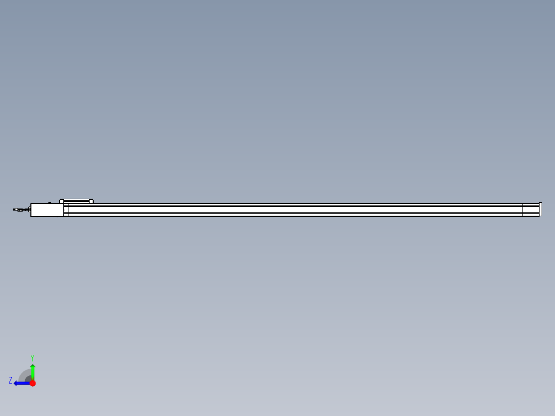 威洛博LB.GB同步带传动--欧规系列LB6A-L65-S2150-BL右视图