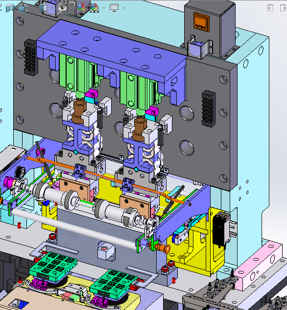 多工位FOG本压设备sw18可编辑