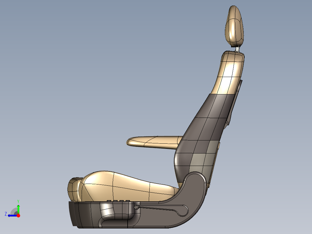 汽车座椅 (77)右视图