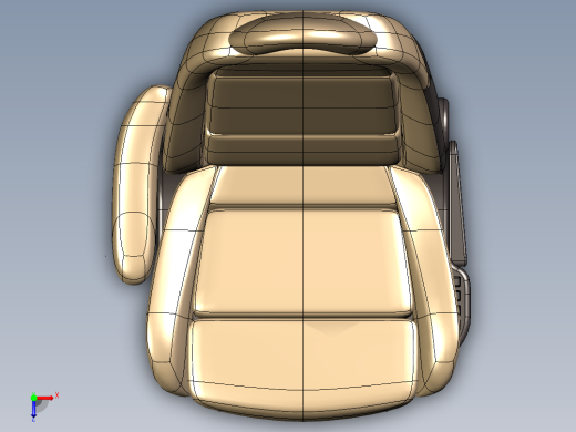 汽车座椅 (77)俯视缩略图