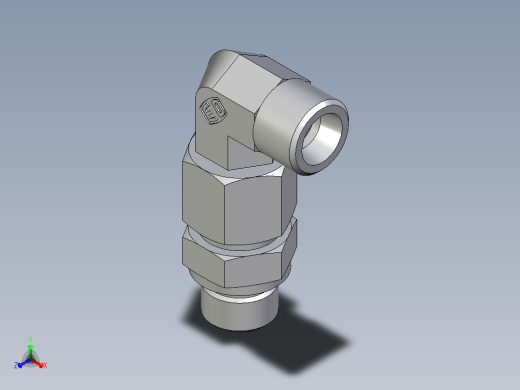 卡套式工业通用硬管接头EO_Assembled_adjustable_standpipe_elbow_EVW10SROMD71