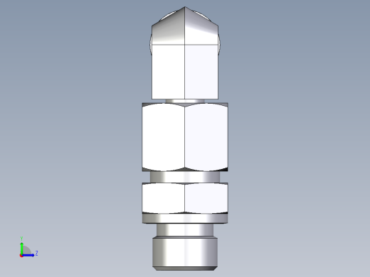 卡套式工业通用硬管接头EO_Assembled_adjustable_standpipe_elbow_EVW10SROMD71左视缩略图