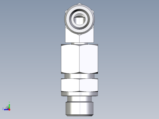 卡套式工业通用硬管接头EO_Assembled_adjustable_standpipe_elbow_EVW10SROMD71右视缩略图