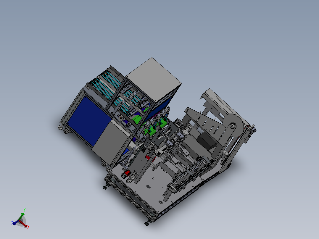 软包装理袋困扎设备