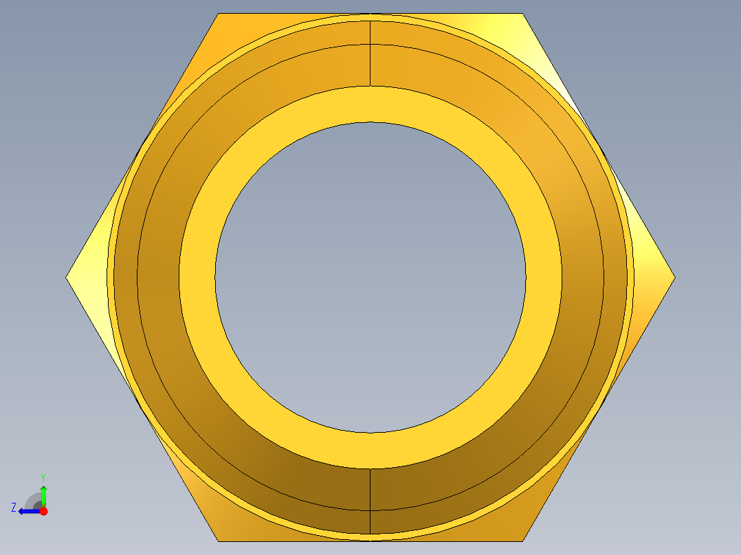扩口式工业通用硬管接头Male Connector 48F-12-12右视图