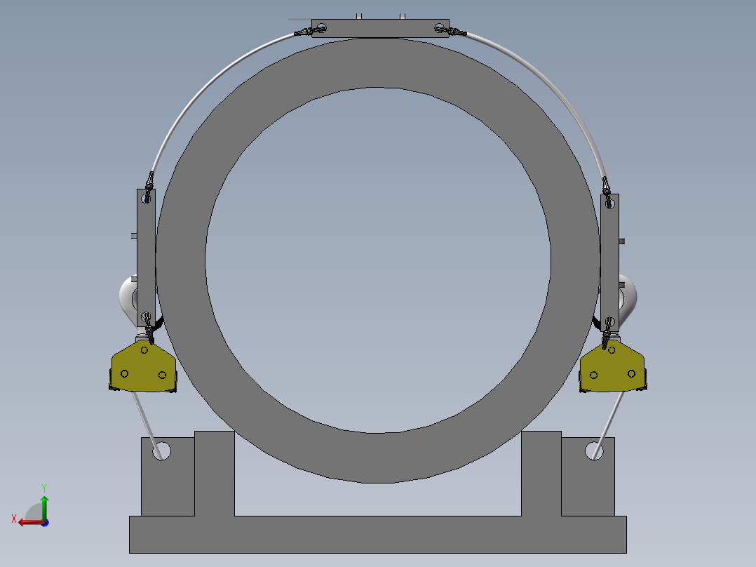 水管移动后视图