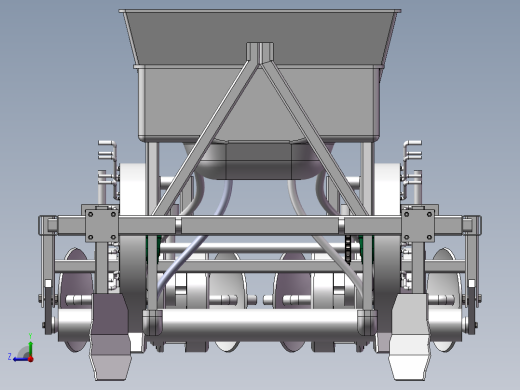 花生播种施肥一体机100右视缩略图