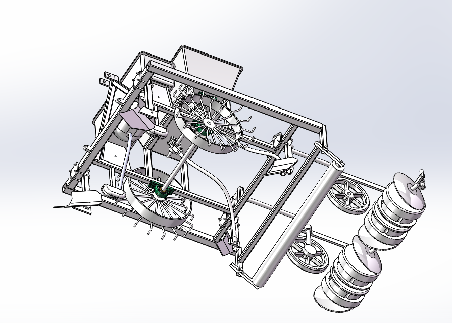 花生播种施肥一体机100