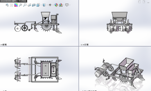 花生播种施肥一体机100缩略图