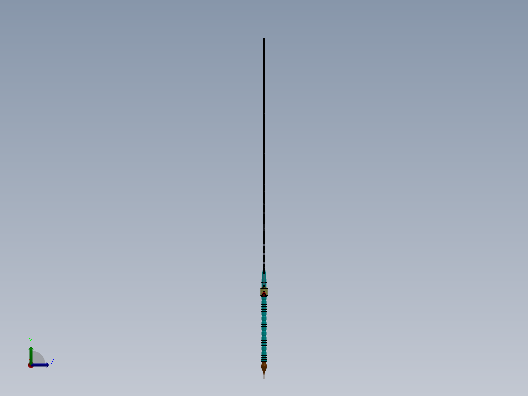 剑、宝剑(40)左视图