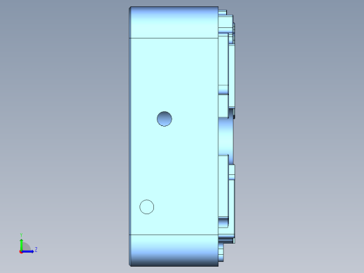 S1-CNC5笔记本CNC工装夹具三维模型-0119左视缩略图
