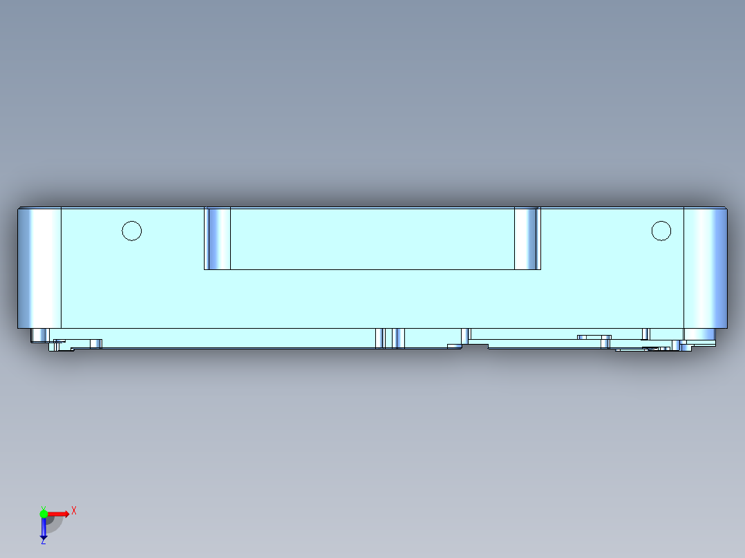 S1-CNC5笔记本CNC工装夹具三维模型-0119俯视图