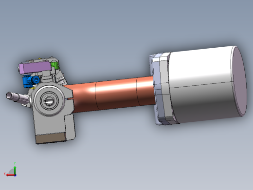 门板自动钻孔拉钉机构（sw19可编辑+工程图）后视缩略图