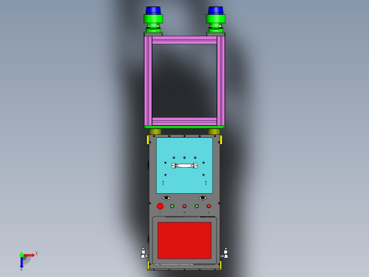 手机检测设备sw20可编辑俯视缩略图