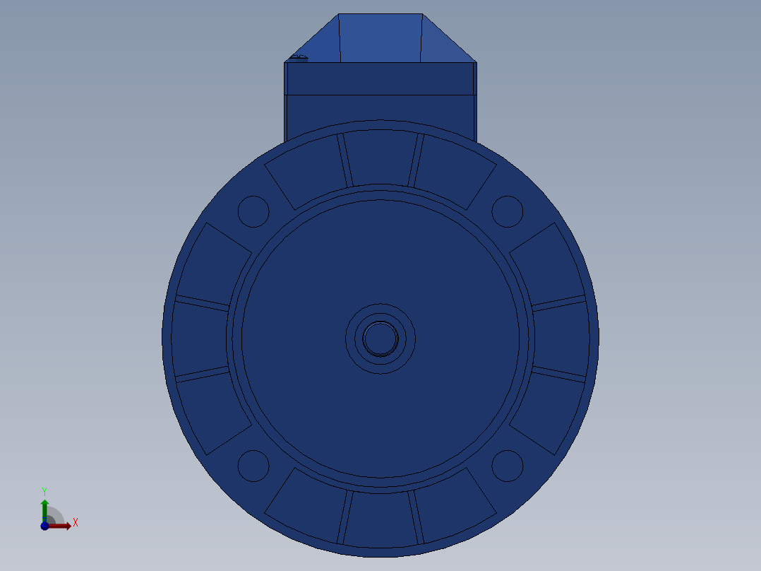 NMRV+UD组合型调速减速机 9款前视图