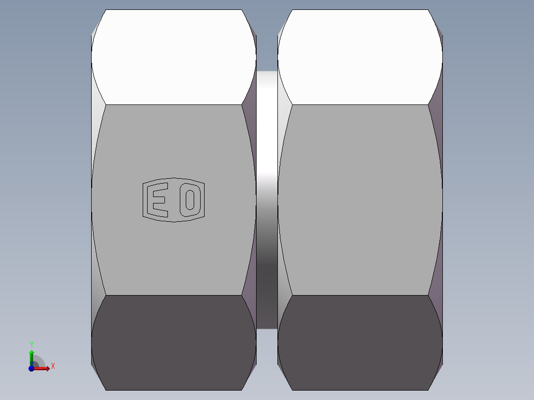 3C+3D 组合接头、3D-52前视图