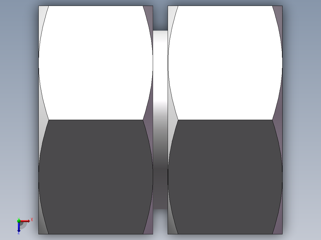 3C+3D 组合接头、3D-52俯视图