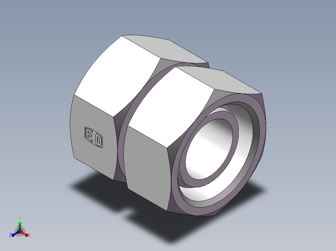 3C+3D 组合接头、3D-52正等轴测图