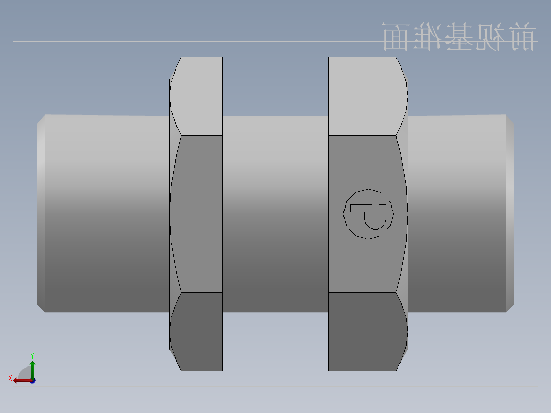 直通隔板接头、6D-30LN后视图