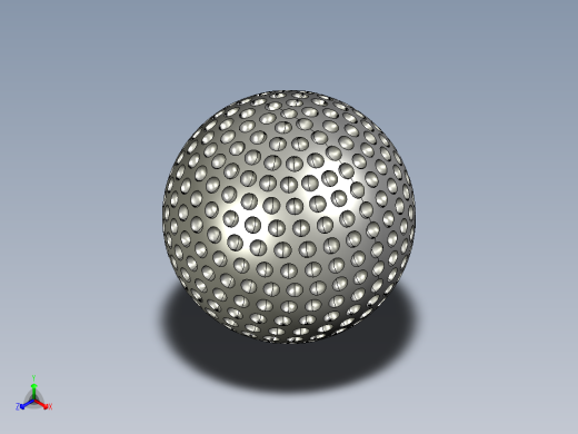 高尔夫球、高尔夫球小车、高尔夫球装备Golf ball -13 SW IGS STP.zip