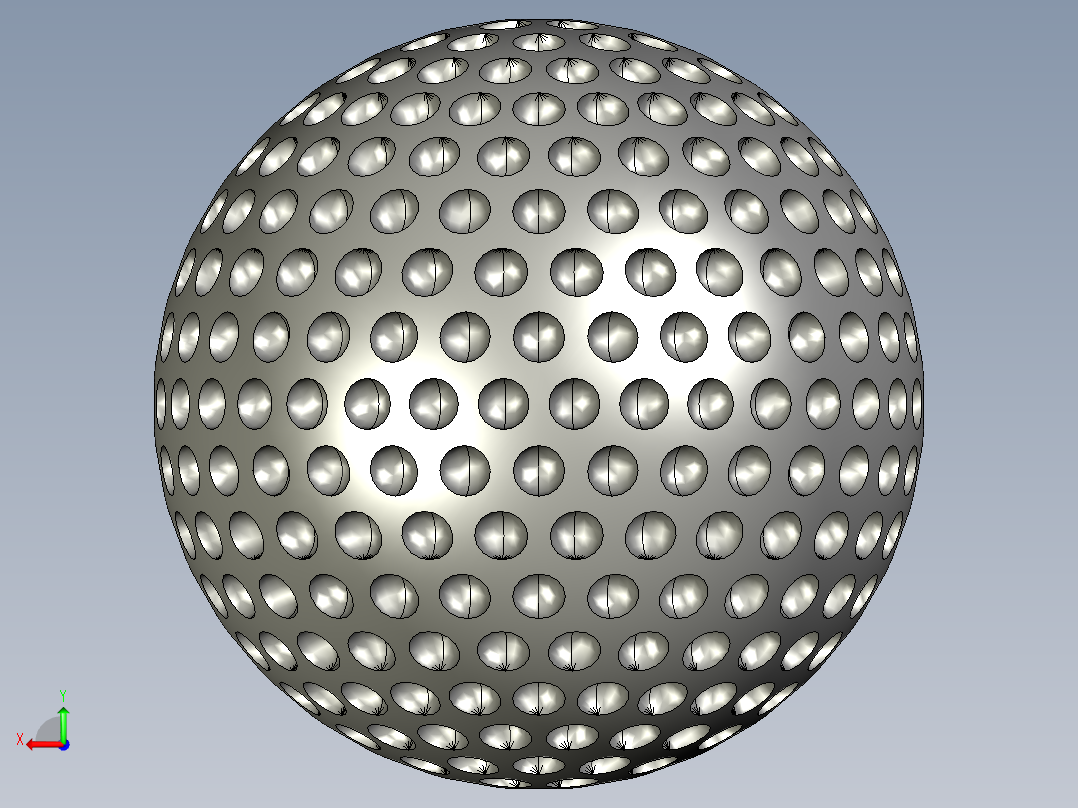 高尔夫球、高尔夫球小车、高尔夫球装备Golf ball -13 SW IGS STP.zip后视图