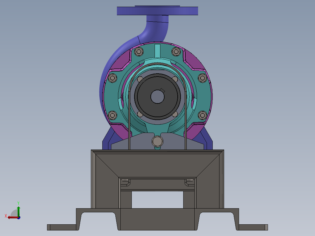 泵、水泵(73)后视图