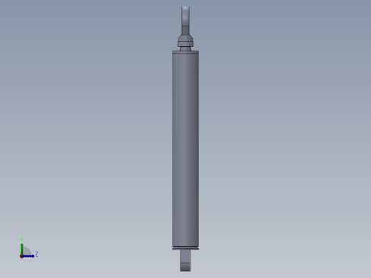 焊接式液压缸90x50x651-mm-1.snapshot.1左视缩略图