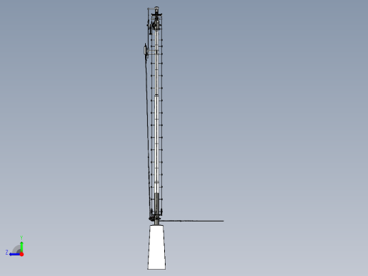 铁路信号灯3d模型 3D模型SolidWorks三维设计图右视缩略图