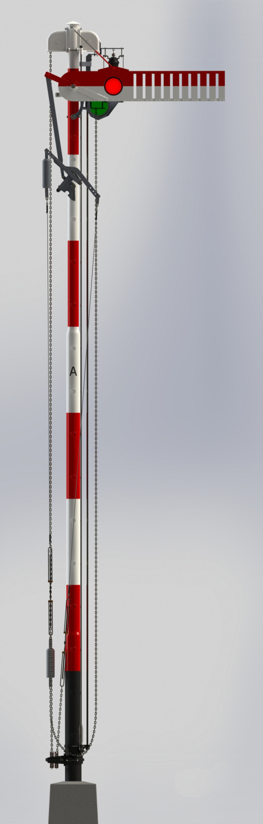 铁路信号灯3d模型 3D模型SolidWorks三维设计图缩略图