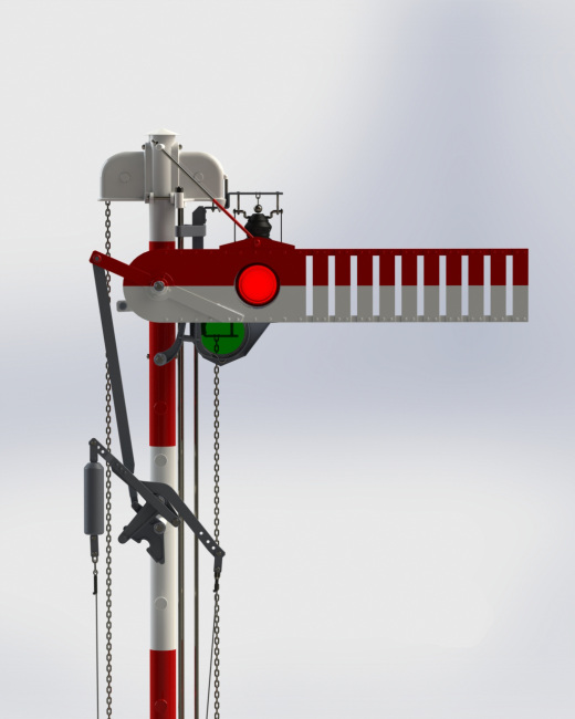 铁路信号灯3d模型 3D模型SolidWorks三维设计图缩略图